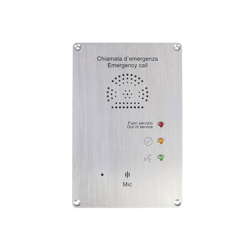 Переговорное устройство аудио - JR301-IW-SIP - J&R Technology Ltd - для неотложной помощи / терминал Help Point для пассажиров / для лифта