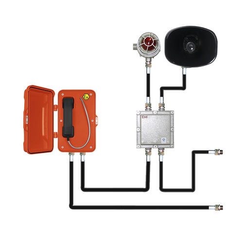 Промышленный телефон протокол VoIP - JREX106-A01-CB-HB ATEX - J&R Technology Ltd - IP65 / IP67 / IK10