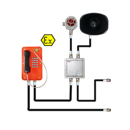 Промышленный телефон протокол VoIP - JREX106-A03-HB - J&R Technology Ltd - IP67 / прочный / антивандальный