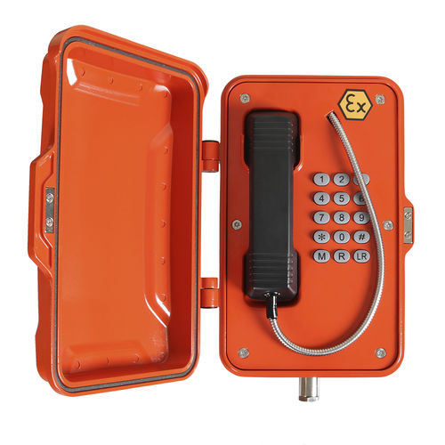 Аналоговый промышленный телефон - JREX106-A01 - J&R Technology Ltd - PoE / IP66 / IP67