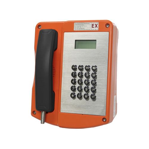 Аналоговый промышленный телефон - JREX106 - J&R Technology Ltd - протокол VoIP / ATEX / взрывозащищенный