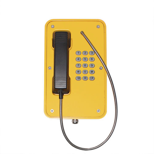 Аналоговый промышленный телефон - JR103-FK - J&R Technology Ltd - IP66 / IK10 / для применения в железнодорожной отрасли