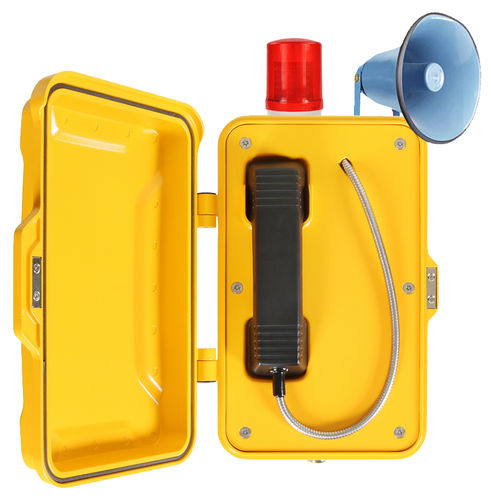Аналоговый промышленный телефон - JR101-CB - J&R Technology Ltd - протокол VoIP / PoE / Ethernet
