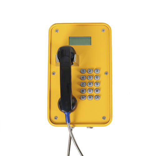 Аналоговый промышленный телефон - JR105-FK - J&R Technology Ltd - протокол VoIP / IP66 / IK10