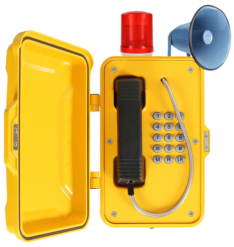 Аналоговый промышленный телефон - JR101-FK-HB - J&R Technology Ltd - IP66 / IP65 / IP67