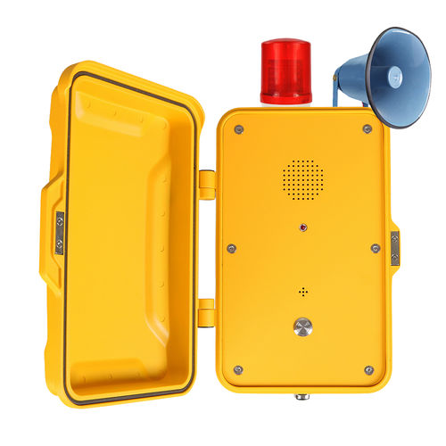 Аналоговый промышленный телефон - JR102-SC-HB - J&R Technology Ltd - протокол VoIP / IP67 / для туннеля