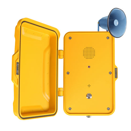 Аналоговый промышленный телефон - JR102-SC-H - J&R Technology Ltd - протокол VoIP / IP67 / для туннеля