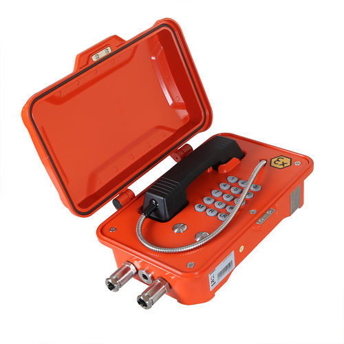 Аналоговый промышленный телефон - JREX106-A01-HB - J&R Technology Ltd - протокол VoIP / IP66 / IP67