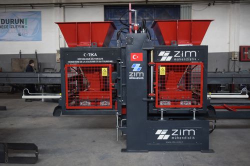 Машина для производства блоков из бетона - ZIM 412 - ZIM ENGINEERING - полуавтоматическая