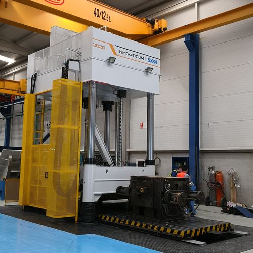 Олеодинамичный пресс - HMG-350JM2520 - SXKH GLOBAL - демонстрационный / с точной установкой / испытательный
