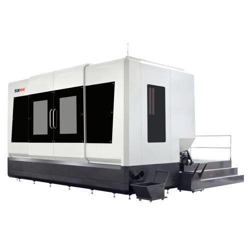 Сверлильно-фаскосъемный станок ЧПУ - MAD-2515D - SXKH GLOBAL - горизонтальный / с поворотным столом / 6 осей