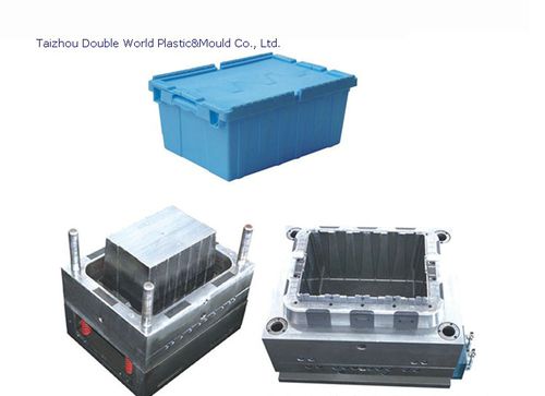 Пластиковая форма для литья под давлением с одной полостью - DDW-CRM001 - Taizhou Double World Plastic&Mould Co., Ltd. - для ящиков / для производства упаковки