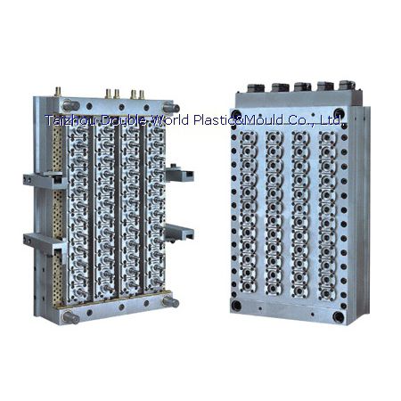 Многорезонаторная пластиковая форма для литья под давлением - DDW-PET - Taizhou Double World Plastic&Mould Co., Ltd. - из преформ / для производства упаковки