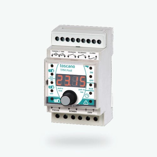 Реле защиты от перегрузки - TPM-Pool - Toscano Linea Electronica - для электрического двигателя / на DIN-рейке / цифровое