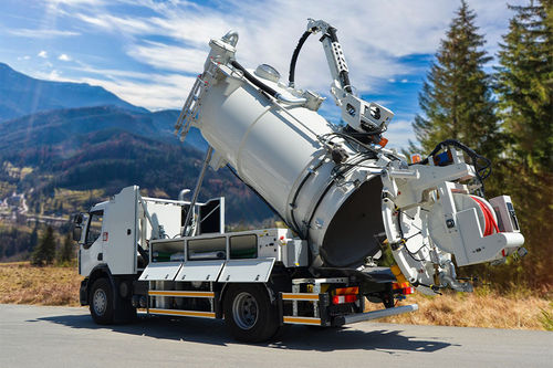 Грузовой автомобиль аспиратор - M-Combi - Efemmak - каналопромывочный