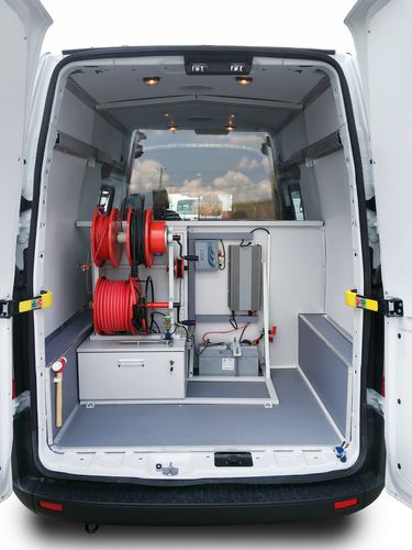 Испытательная система для кабеля - ETL-8V - KharkovEnergoPribor Ltd. - компактная / установленная на транспортном средстве / среднего напряжения