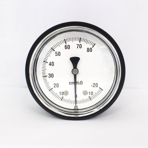 Манометр со шкалой - PG-63(-20)-(+80)CMH2O-BL - Seasons Gauge Co., Ltd - для монтажа на панели / из латуни / с капсулой