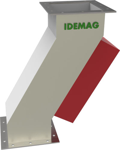 Сепаратор для металлов - IDEMAG - для погрузки навалом / магнитный пластинчатый / для перерабатывающей промышленности