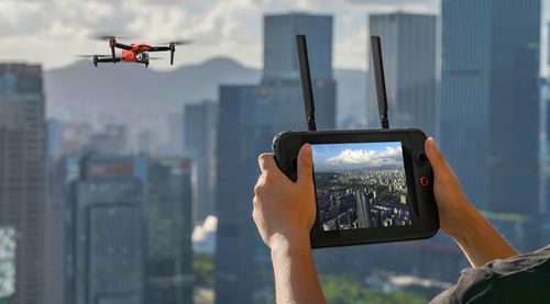 Беспроводной пульт дистанционного управления - Smart Controller V3 - Autel Robotics - с кнопками / с джойстиком / с сенсорным экраном