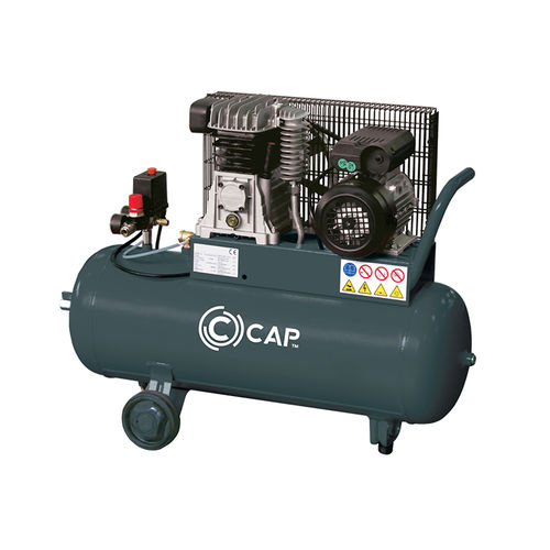 Поршневый компрессор - KC2-50-250-C-M - CAP srl - воздушный / электрический / на роликах
