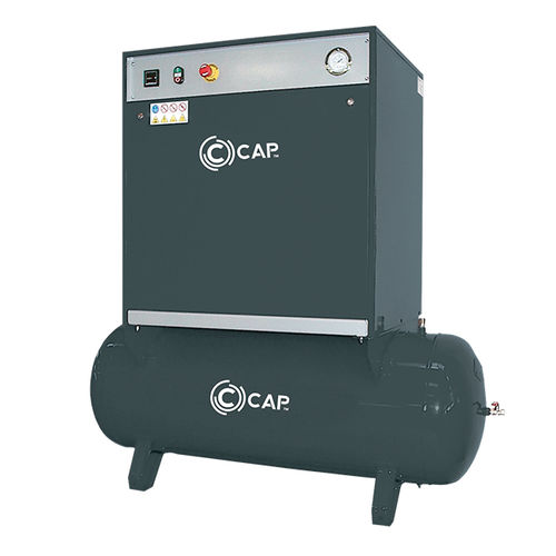 Поршневый компрессор - KC10-500-1200-S-T - CAP srl - воздушный / электрический / стационарный