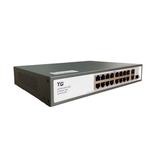 Неуправляемый коммутатор Ethernet - SFG1219DP - SHENZHEN TG-NET BOTONE TECHNOLOGY CO.,LTD - 16 портов / гигабит / беспроводной