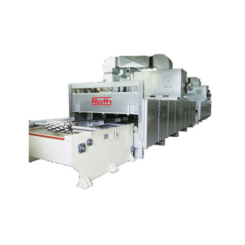Печь с камерой - Roth Composite Machinery GmbH - конвейерная / для сушки / электрическая