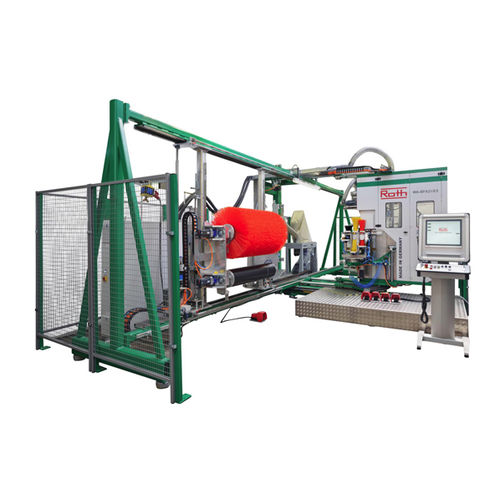 Машина для чистки щеткой с роликом - VP-WA-BFA21/E5 - Roth Composite Machinery GmbH