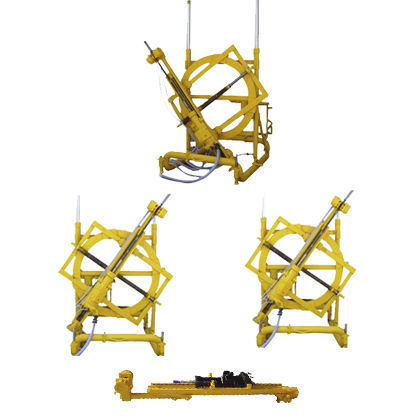 Буровая установка для глубокого бурения - Simba Junior - Rama Mining Tools - фиксированная / поворотная / пневматическая