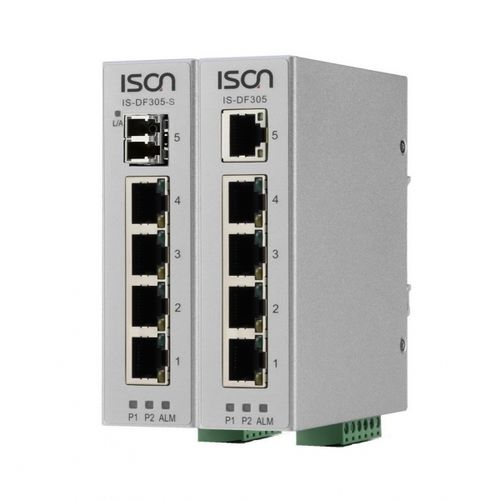 Неуправляемый коммутатор Ethernet - IS-DF305 series - ISON Technology Co., Ltd. - 5 портов / уровня 2 / на DIN-рейке