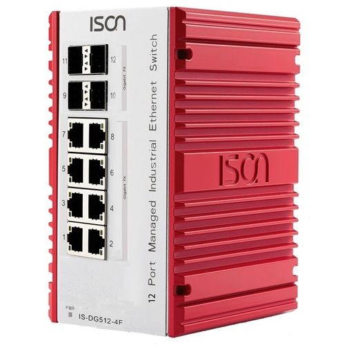 Управляемый коммутатор Ethernet - IS-DG512  - ISON Technology Co., Ltd. - 12 портов / Gigabit Ethernet / уровня 2