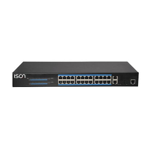 Управляемый коммутатор Ethernet - CS-RG428P-2C-2F-D - ISON Technology Co., Ltd. - 24 порта PoE / уровня 2 / гигабит