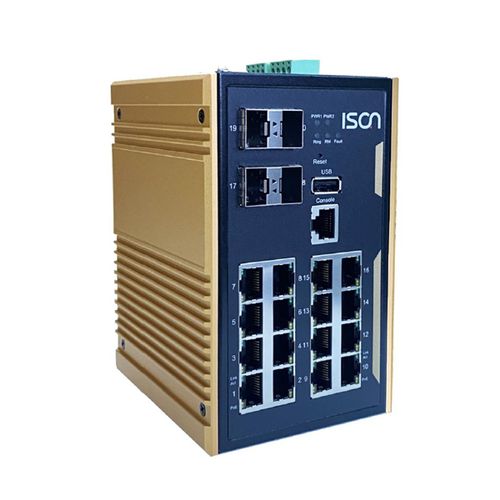 Управляемый коммутатор Ethernet - IS-DX620P  - ISON Technology Co., Ltd. - 20 портов / уровня 2 / гигабит