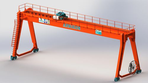 Козловой кран на рейке - ARNIKON crane - двухбалочный / электрический