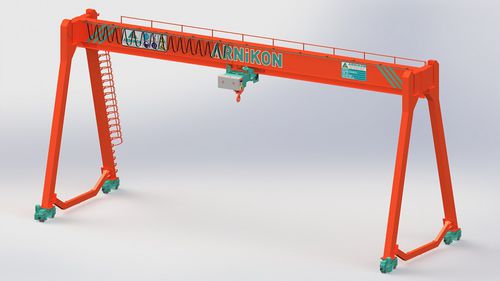 Козловой кран на рейке - ARNIKON crane - для складов / однобалочный