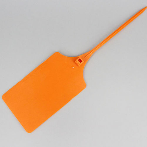Кабельная стяжка из пластика - DM-5*250MKT	 - DEMOELE / Wenzhou Duanmeng Electric Co.,Ltd - нейлоновый / с держателем этикетки