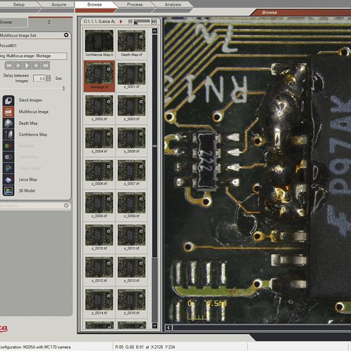 Программное обеспечение для промышленности - Application Suite - Leica Microsystems GmbH - для микроскопа / Windows