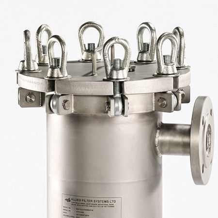 Однокартриджный картер для фильтра - RBF series  - Allied Filter Systems Ltd - для жидкостей / из нержавеющей стали