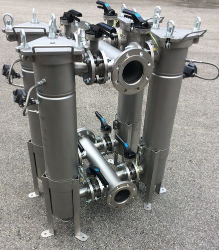 Гравитационный система фильтрации - Allied Filter Systems Ltd - для жидкостей / модульный / из нержавеющей стали