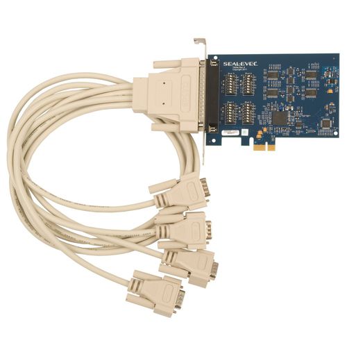Интерфейсная плата PCI Express - 7404e  - Sealevel Systems - последовательная / RS-485 / промышленная