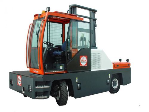 Боковая подъемная тележка СНГ - C4000-12 AMLAT - AMLIFT - дизельная / с местом для сидения водителя / 4-колесная