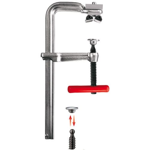 Струбцина с винтом - KombiKlamp SG‑VAD - BESSEY Tool GmbH & Co. KG - из стали / переменная / для шланга