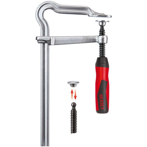Струбцина с винтом - GMZ-2K - BESSEY Tool GmbH & Co. KG - из стали