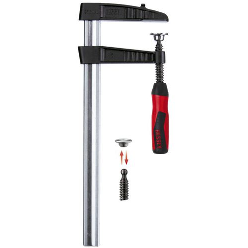 Струбцина с винтом - TGK series - BESSEY Tool GmbH & Co. KG - для применения в тяжелой промышленности1 / отливка из ковкого чугуна