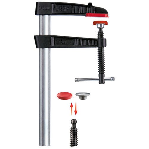 Струбцина с винтом - TG-K series - BESSEY Tool GmbH & Co. KG - отливка из ковкого чугуна