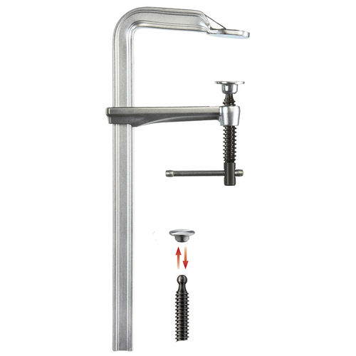 Струбцина с винтом - GZ-K series - BESSEY Tool GmbH & Co. KG - из стали