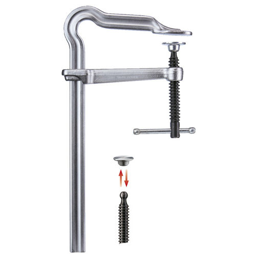 Струбцина с винтом - GMZ-K series - BESSEY Tool GmbH & Co. KG - из стали