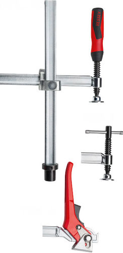 Струбцина для сварки - TWV - BESSEY Tool GmbH & Co. KG - с винтом / с рычагом / регулируемая