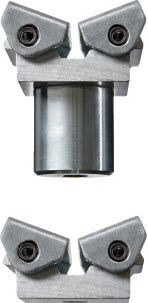 Ручной зажимное устройство - TWVAD - BESSEY Tool GmbH & Co. KG - для труб / для сварки / регулируемый