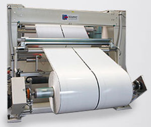 Компактная режуще-перемоточная машина - RS-R - Bäumer GmbH converting machines - с 1 валом / для многоцелевого использования / для бумаги